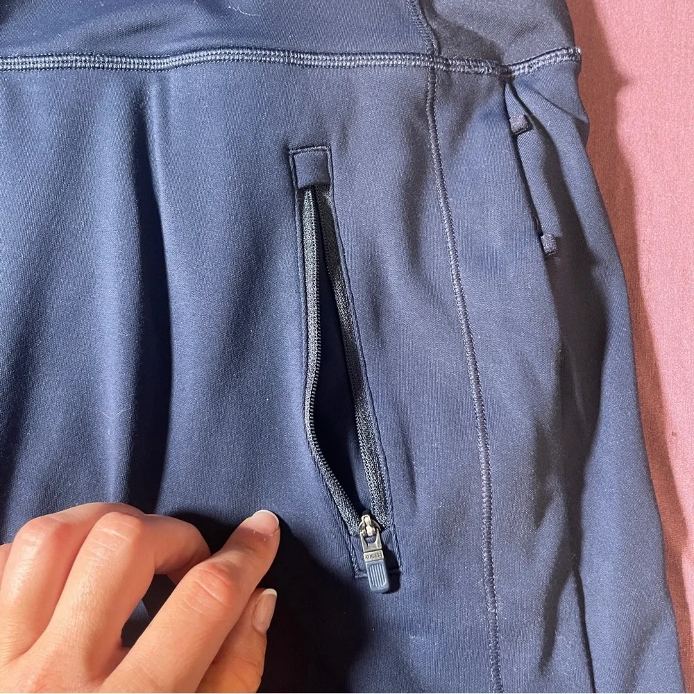 Athleta Fairway Golf Skort 18” in Navy Blue - Size 3x - EUC Pockets Shorts Skirt - Picture 7 of 12